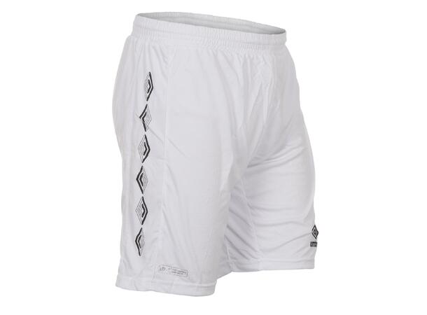 UMBRO UX-1 Shorts jr Hvit/Sort 164 Flott teknisk spillershorts 